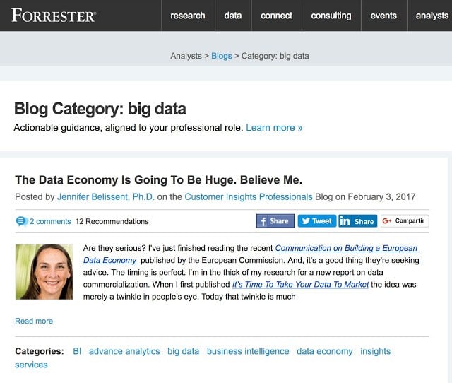 Forrester`s Blogs