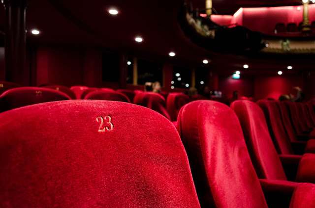 Seats in a cinema.