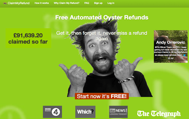 Claim my Refund startup