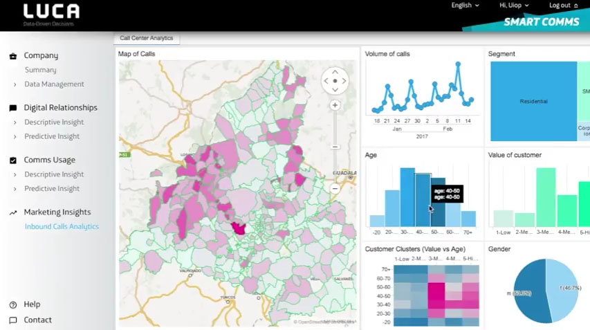 MWC 2017  Day 1: Unlocking Big Data value with LUCA Comms