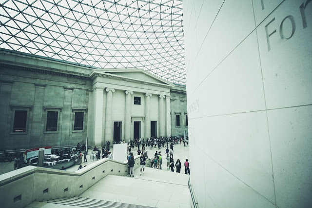 Internal photo of the National Museum in London