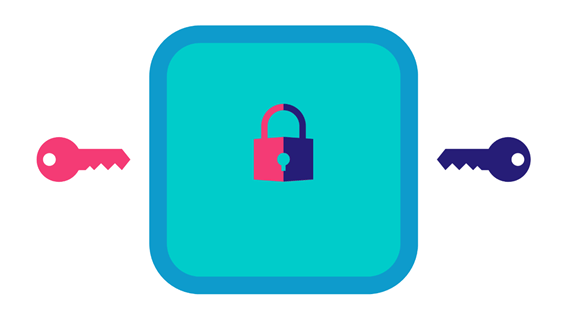 Picture 4: TSS strong-box: one lock, two keys
