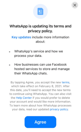 Whatsapp Terms And Conditions Update A Cheeky Move Think Big