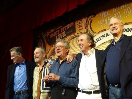 Image of the  Monty Python group.