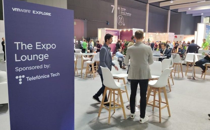 Telefónica Tech's Lounge at VMware Explore Europe 2022